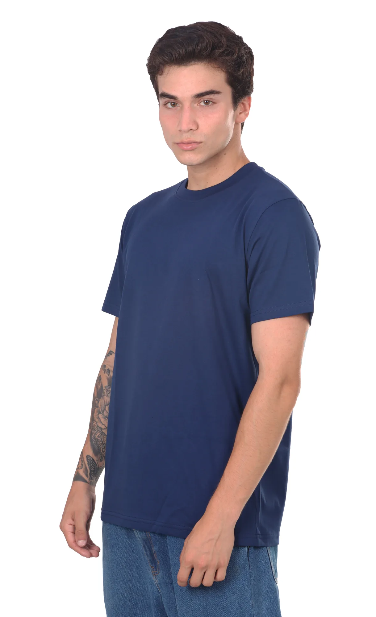 Polo Jersey Manga Corta-Azul Acero - Imagen 2